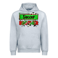 Heather Grey soccer brother Urban Hoodie - Zillion Design Studio