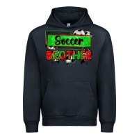 Navy soccer brother Urban Hoodie - Zillion Design Studio