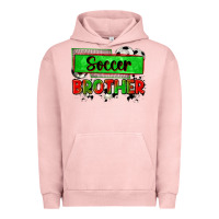 Pigment Salmon soccer brother Urban Hoodie - Zillion Design Studio