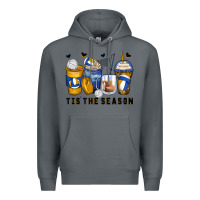 Rock tis' the season volleyball coffee cups Premium Hoodie - Zillion Design Studio