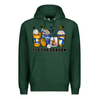 Sports Green tis' the season volleyball coffee cups Premium Hoodie - Zillion Design Studio