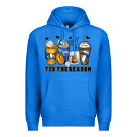 True Royal tis' the season volleyball coffee cups Premium Hoodie - Zillion Design Studio