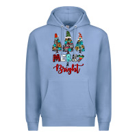 Western Trees Merry And Bright Christmas Premium Hoodie | Teevron