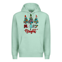 Seafoam western trees merry and bright christmas Premium Hoodie - RanaPortraitStore
