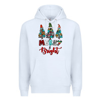 White western trees merry and bright christmas Premium Hoodie - RanaPortraitStore