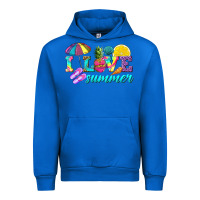 Cobalt i love summer Urban Hoodie - texasbilliewilder