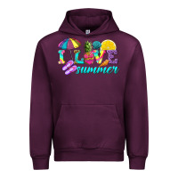 Mauve Wine i love summer Urban Hoodie - texasbilliewilder