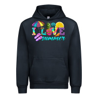 Navy i love summer Urban Hoodie - texasbilliewilder