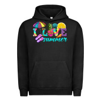 Pigment Black i love summer Urban Hoodie - texasbilliewilder