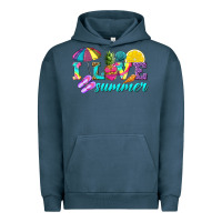 Pigment Midnight Navy i love summer Urban Hoodie - texasbilliewilder