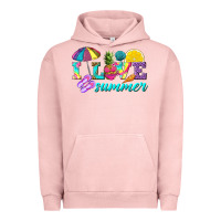 Pigment Salmon i love summer Urban Hoodie - texasbilliewilder