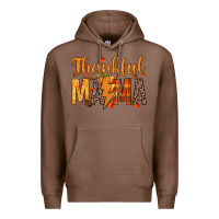 Chestnut thankful mama Premium Hoodie - texasbilliewilder