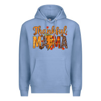 Colony Blue thankful mama Premium Hoodie - texasbilliewilder