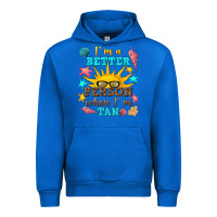 Cobalt i m a better person when i m tan Urban Hoodie - texasbilliewilder