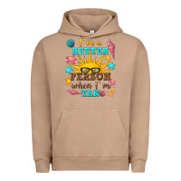 Pigment Burro i m a better person when i m tan Urban Hoodie - texasbilliewilder