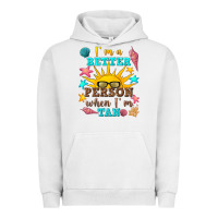 Pigment Lunar Rock i m a better person when i m tan Urban Hoodie - texasbilliewilder
