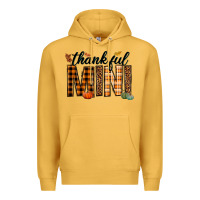 Mustard thankful mini Premium Hoodie - texasbilliewilder