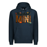 Navy thankful mini Premium Hoodie - texasbilliewilder