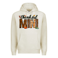 Oatmeal Heather thankful mini Premium Hoodie - texasbilliewilder