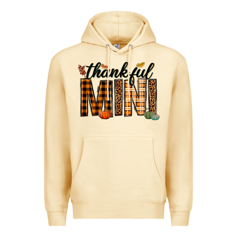 Thankful Mini Premium Hoodie by texasbilliewilder | Teevron