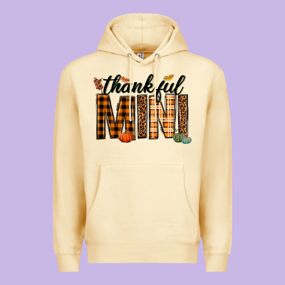 Thankful Mini Premium Hoodie Designed By Texasbilliewilder