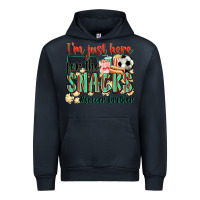 Navy i'm just here for the snacks #soccer  brother Urban Hoodie - Zillion Design Studio