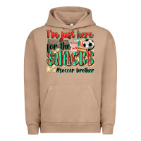 Pigment Burro i'm just here for the snacks #soccer  brother Urban Hoodie - Zillion Design Studio