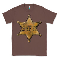 Chestnut sheriff star Classic Tee - BarkalooDesign
