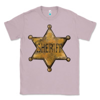 Lilac sheriff star Classic Tee - BarkalooDesign