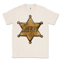 Natural sheriff star Classic Tee - BarkalooDesign