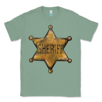 Sage sheriff star Classic Tee - BarkalooDesign