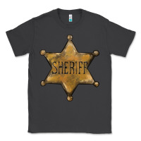 Smoke sheriff star Classic Tee - BarkalooDesign