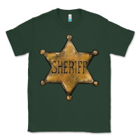 Sports Green sheriff star Classic Tee - BarkalooDesign