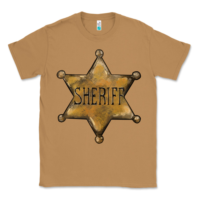 Sheriff Star Classic Tee by BarkalooDesign | Teevron