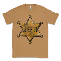 Toasted Coconut sheriff star Classic Tee - BarkalooDesign