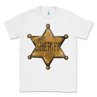 White sheriff star Classic Tee - BarkalooDesign