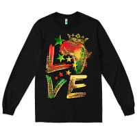 Black juneteenth love Long Sleeve Tee - BarkalooDesign