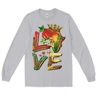 Moon Dust juneteenth love Long Sleeve Tee - BarkalooDesign