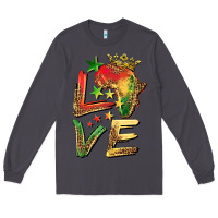 Smoke juneteenth love Long Sleeve Tee - BarkalooDesign