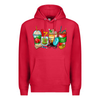 Cardinal teacher coffee cups Premium Hoodie - Zillion Design Studio