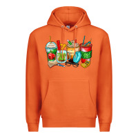 Carrot teacher coffee cups Premium Hoodie - Zillion Design Studio
