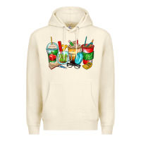 Sandshell teacher coffee cups Premium Hoodie - Zillion Design Studio