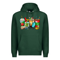Sports Green teacher coffee cups Premium Hoodie - Zillion Design Studio