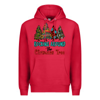 Cardinal rocking around the christmas tree, Rocking, Around The, Christmas Tree Premium Hoodie - RanaPortraitStore