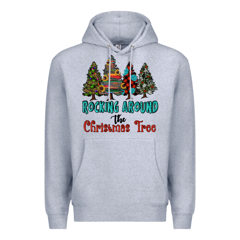 Rocking Around The Christmas Tree, Rocking, Around The, Christmas Tree Premium Hoodie by RanaPortraitStore | Teevron