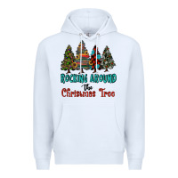 White rocking around the christmas tree, Rocking, Around The, Christmas Tree Premium Hoodie - RanaPortraitStore