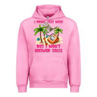 Fuchsia Pink i might text back Urban Hoodie - texasbilliewilder