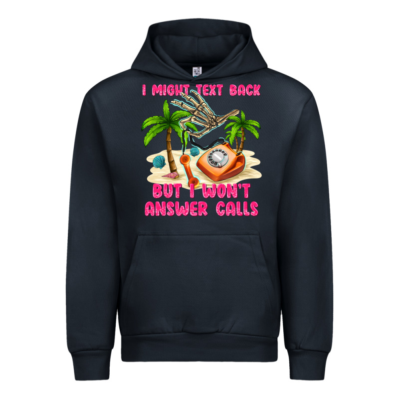 I Might Text Back Urban Hoodie by texasbilliewilder | Teevron