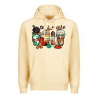 Pina Colada dog coffee cups Premium Hoodie - Zillion Design Studio