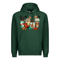 Sports Green dog coffee cups Premium Hoodie - Zillion Design Studio